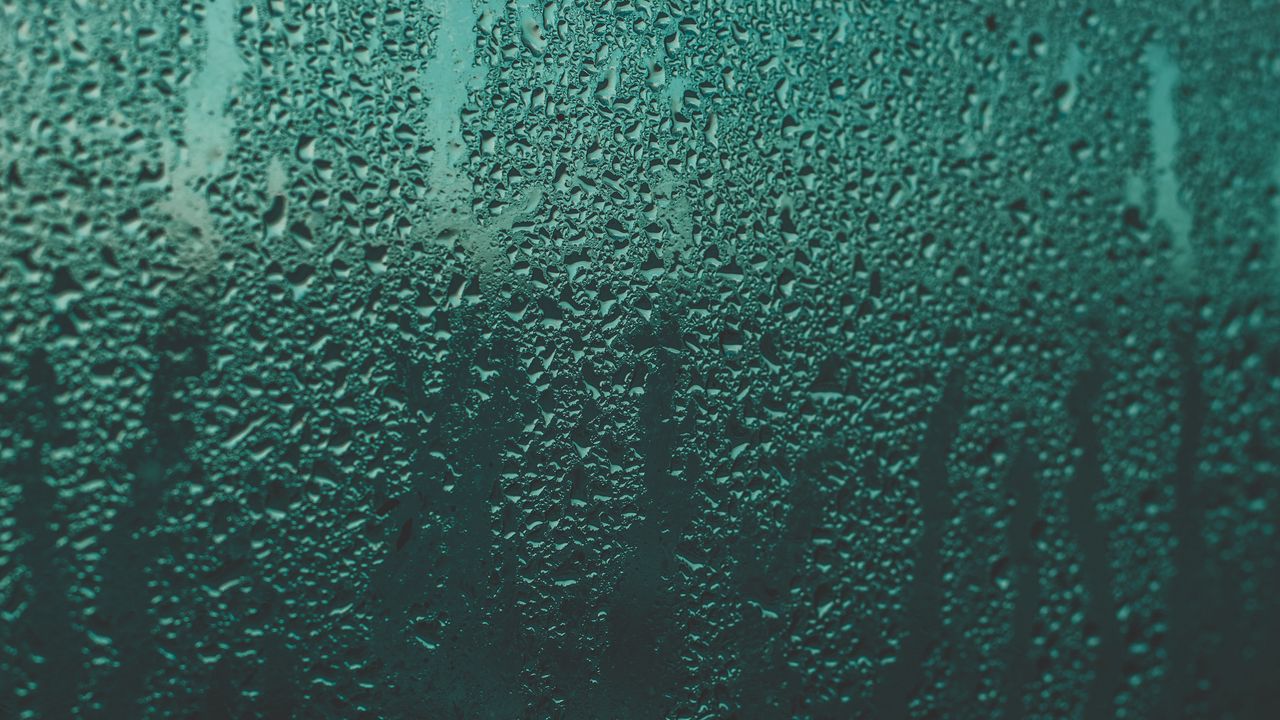 Обои капли, влага, дождь, стекло, поверхность, жидкость