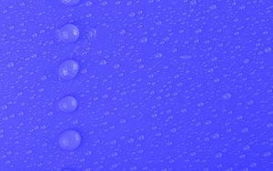 Превью обои капли, жидкость, вода, макро, синий