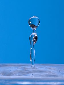 Превью обои капля, вода, макро
