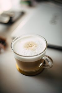 Превью обои капучино, кофе, напиток, кружка, горячий