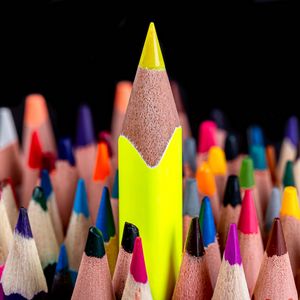 Превью обои карандаш, карандаши, разноцветный, макро