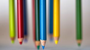Превью обои карандаши, форма, цвет