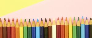 Превью обои карандаши, разноцветный, творчество, яркий