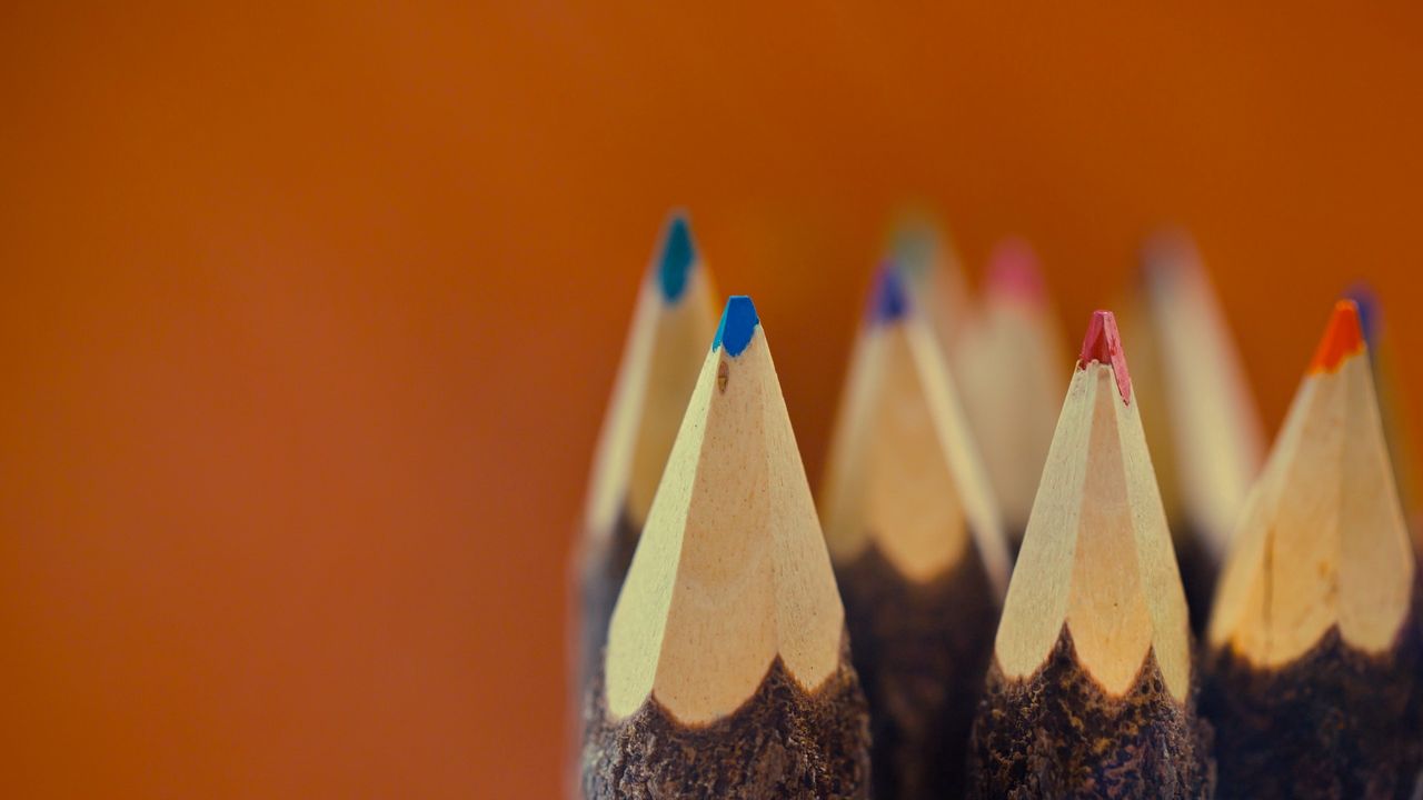 Обои карандаши, стержень, цвет