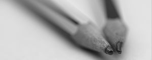 Превью обои карандаши, стержни, крупным планом, текстура, чб