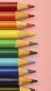 Превью обои карандаши, творчество, разноцветный