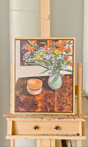 Превью обои картина, холст, мольберт, рисование, искусство