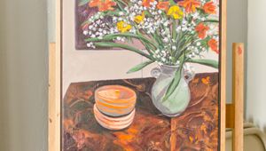 Превью обои картина, холст, мольберт, рисование, искусство