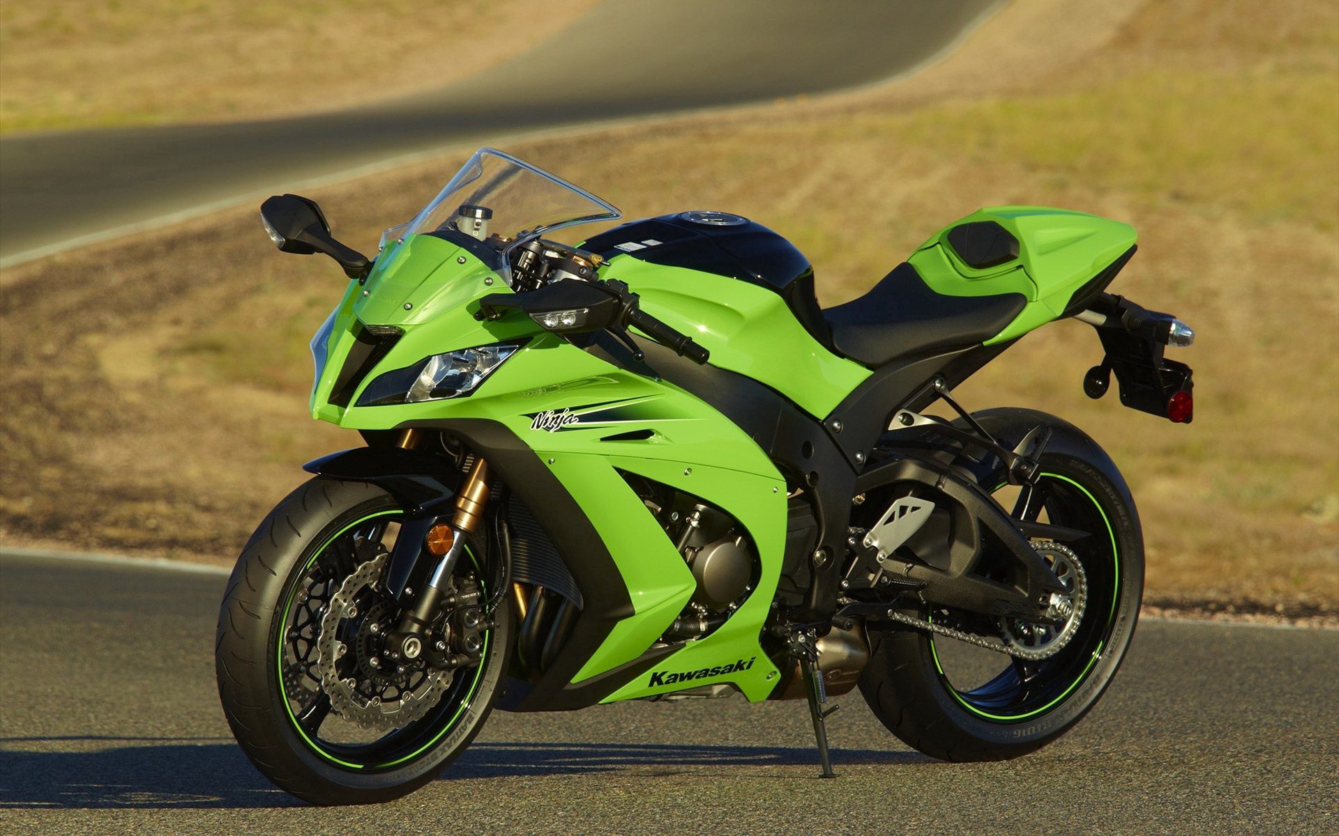 Kawasaki Ninja 300 стант