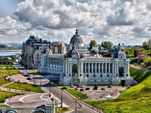 Превью обои казань, город, архитектура, красиво