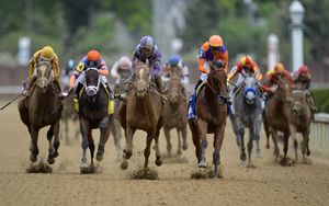 Превью обои kentucky derby, kentucky derby 2015, kentucky derby odds, лошади, скачки