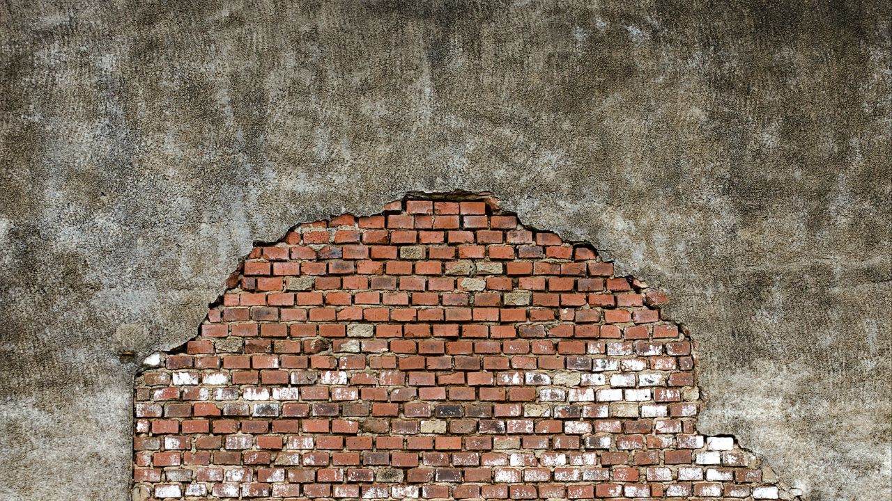 Обои кирпичная стена, кирпичи, стена, бетон