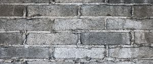 Превью обои кирпичная стена, стена, кирпичи, серый