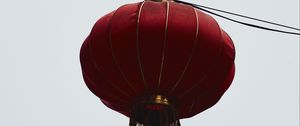 Превью обои китайский фонарь, фонарь, красный, гирлянда, украшение