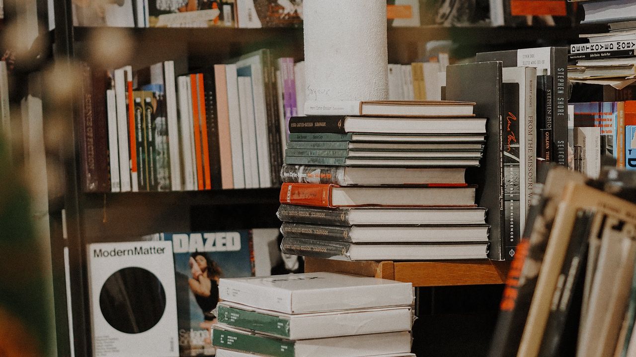 Обои книги, библиотека, чтение