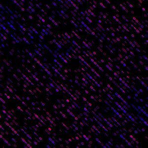Превью обои код, бинарный код, свечение, паттерн