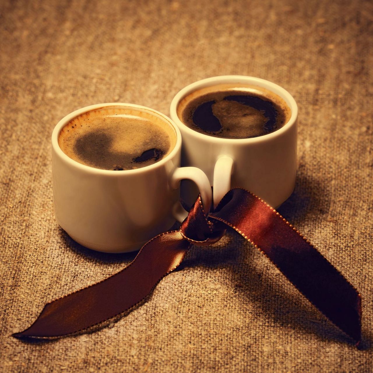 Кофе две чашки красиво