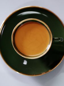 Превью обои кофе, молоко, напиток, чашка