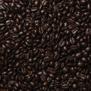 Превью обои кофейные зерна, кофе, зерна, коричневый, темный