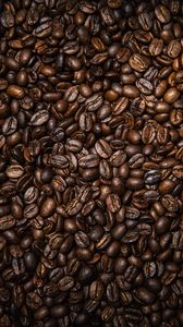 Превью обои кофейные зерна, кофе, зерна, коричневый, текстура