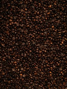 Превью обои кофейные зерна, зерна, кофе, обжарка, коричневый
