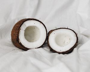 Превью обои кокос, плод, тропический, экзотический, текстура