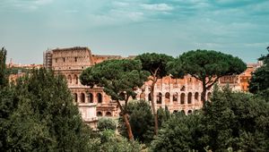 Превью обои колизей, италия, рим, архитектура