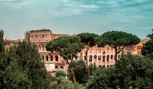 Превью обои колизей, италия, рим, архитектура