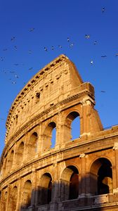 Превью обои колизей, италия, рим, архитектура, арки