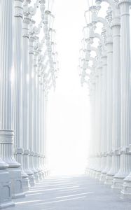 Превью обои колонны, архитектура, греческий