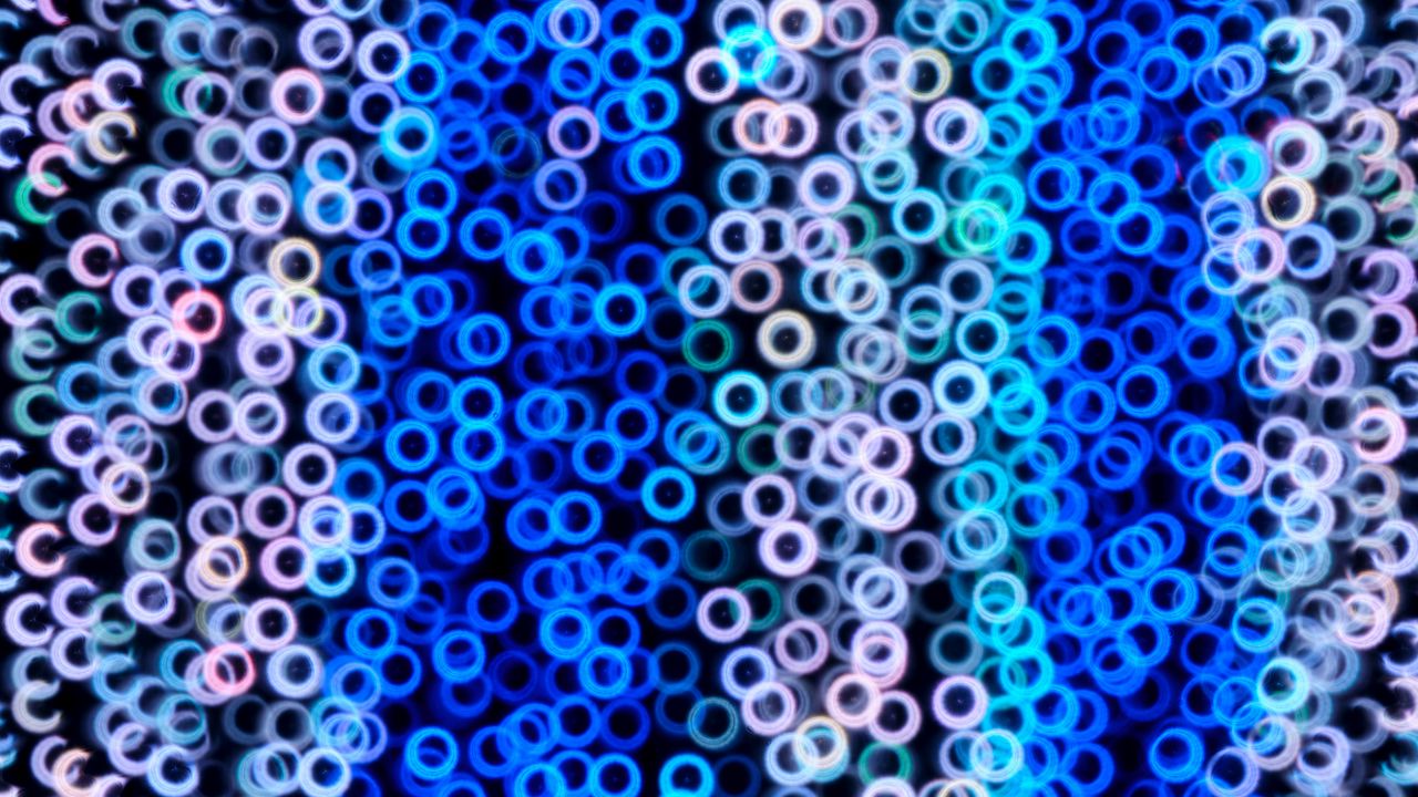 Обои кольца, пересечение, фон, абстракция