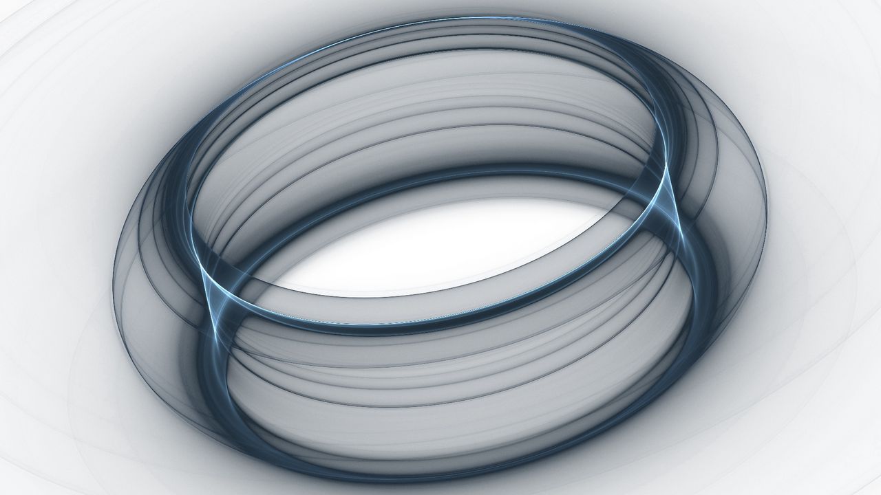 Обои кольцо, серый, форма, круг, овал