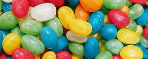 Превью обои конфеты, драже, сладость, разноцветный