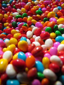 Превью обои конфеты, разноцветный, яркий