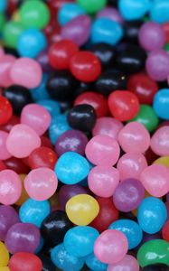Превью обои конфеты, жевательные, множество, разноцветные