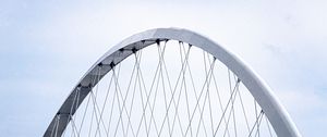 Превью обои конструкция, арка, небо, светлый