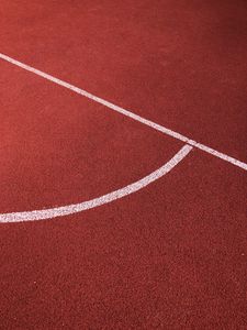 Превью обои корт, линии, разметка, поверхность