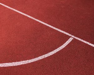 Превью обои корт, линии, разметка, поверхность