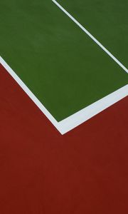 Превью обои корт, стадион, разметка, поверхность