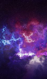 Превью обои космическое пространство, галактика, созвездие