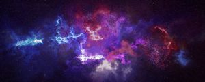 Превью обои космическое пространство, галактика, созвездие