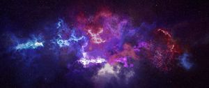 Превью обои космическое пространство, галактика, созвездие