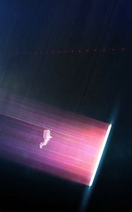 Превью обои космонавт, иллюминатор, гравитация
