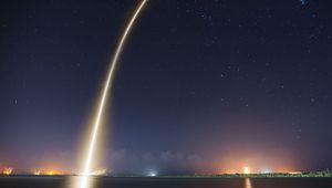 Превью обои космос, полет, космический корабль