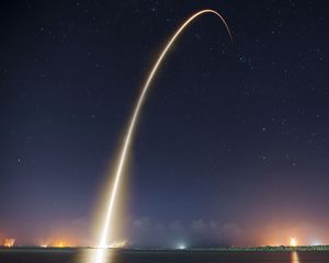 Превью обои космос, полет, космический корабль