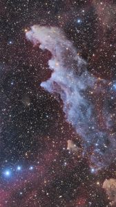 Превью обои космос, туманность, звезды, вселенная, созвездие, астрономия, галактика