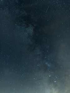 Превью обои космос, звездное небо, темный