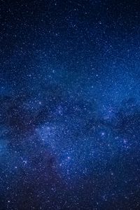 Превью обои космос, звездное небо, звезды, свечение