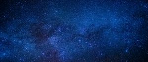 Превью обои космос, звездное небо, звезды, свечение