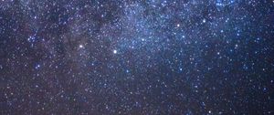 Превью обои космос, звезды, галактика, свечение